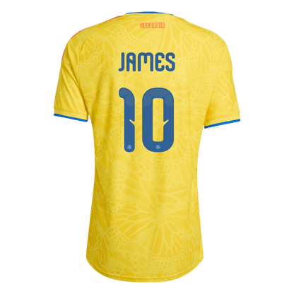 Colombia World Cup 2026 Koti Pelipaita (Player Version) Miesten JAMES #10