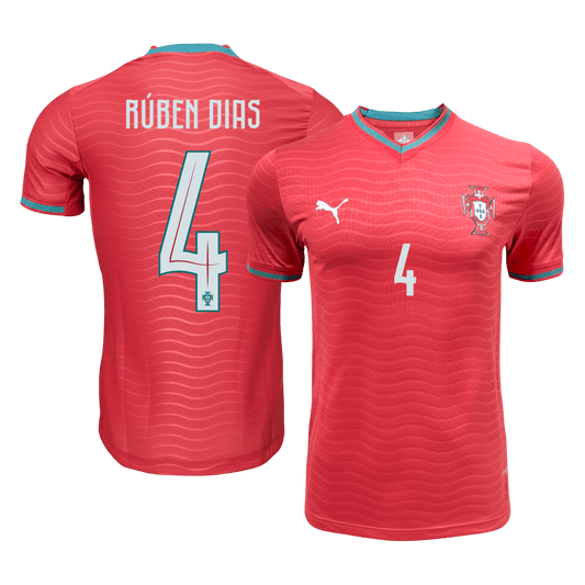 Portugal World Cup 2026 Koti Pelipaita (Player Version) Miesten RÚBEN DIAS #4