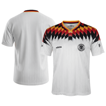 Germany 1994 Koti Retro-pelipaita Miesten