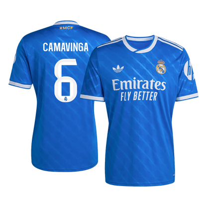 Real Madrid 2025/26 Kolmas Pelipaita Miesten CAMAVINGA #6