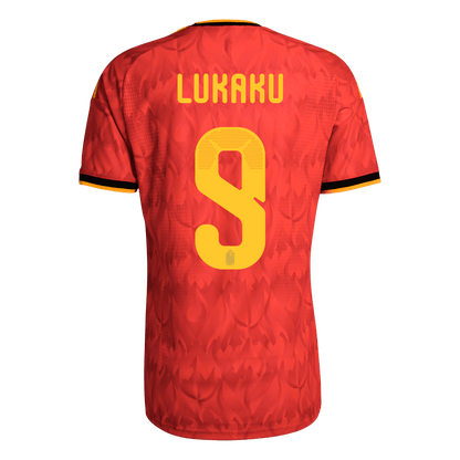 Belgium World Cup 2026 Koti Pelipaita (Player Version) Miesten LUKAKU #9