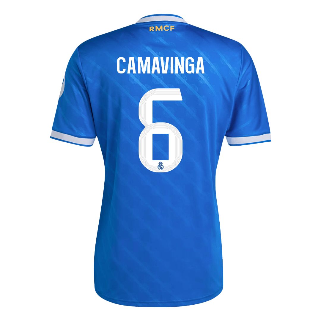 Real Madrid 2025/26 Kolmas Pelipaita Miesten CAMAVINGA #6
