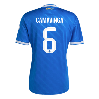 Real Madrid 2025/26 Kolmas Pelipaita Miesten CAMAVINGA #6