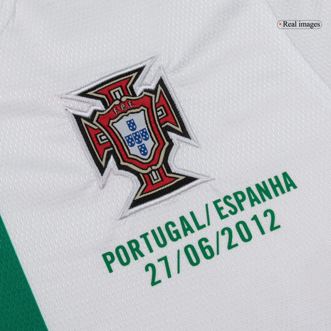 Portugal 2012 Vieras Pitkähihainen Retro-pelipaita Miesten