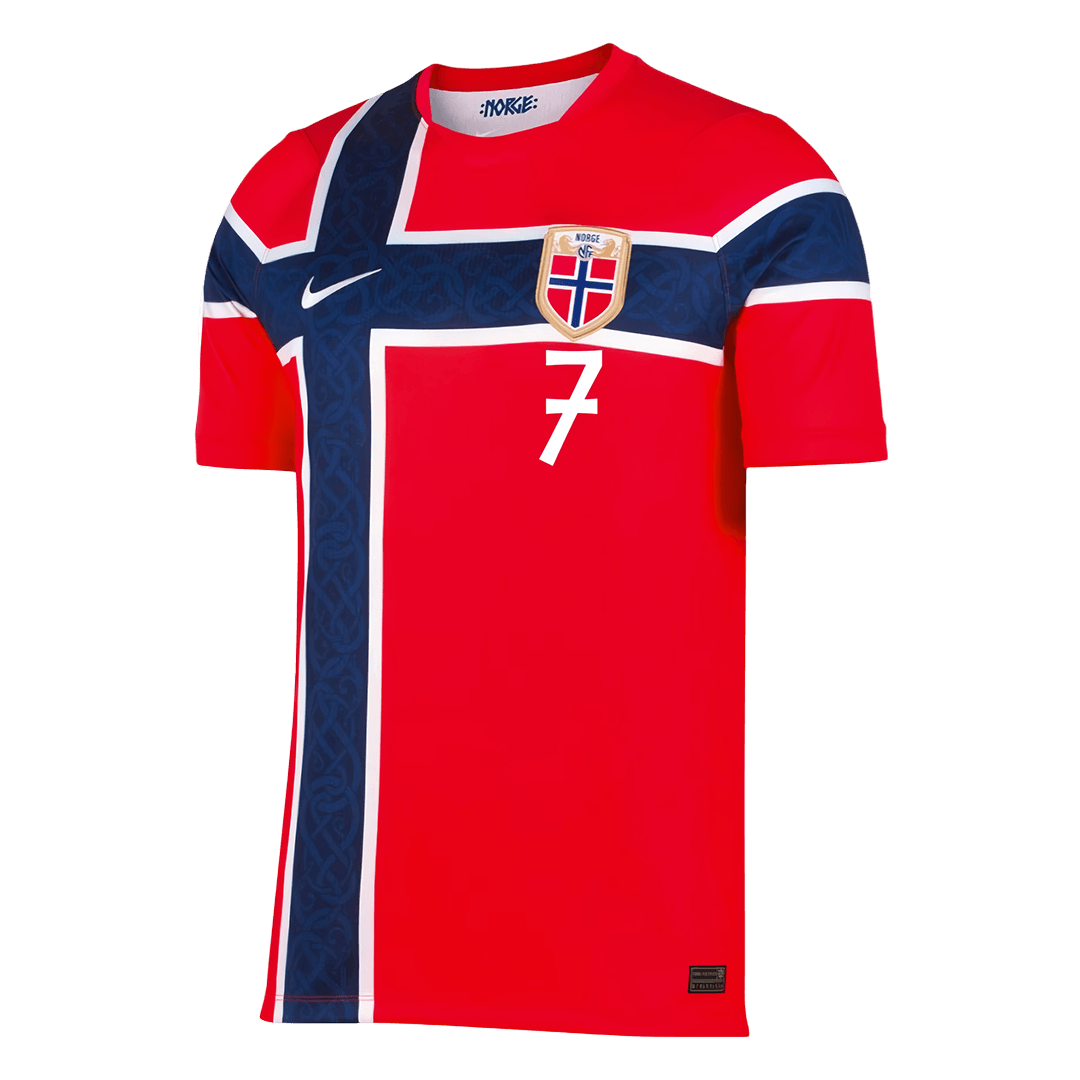 Norway World Cup 2026 Koti Pelipaita Miesten SØRLOTH #7