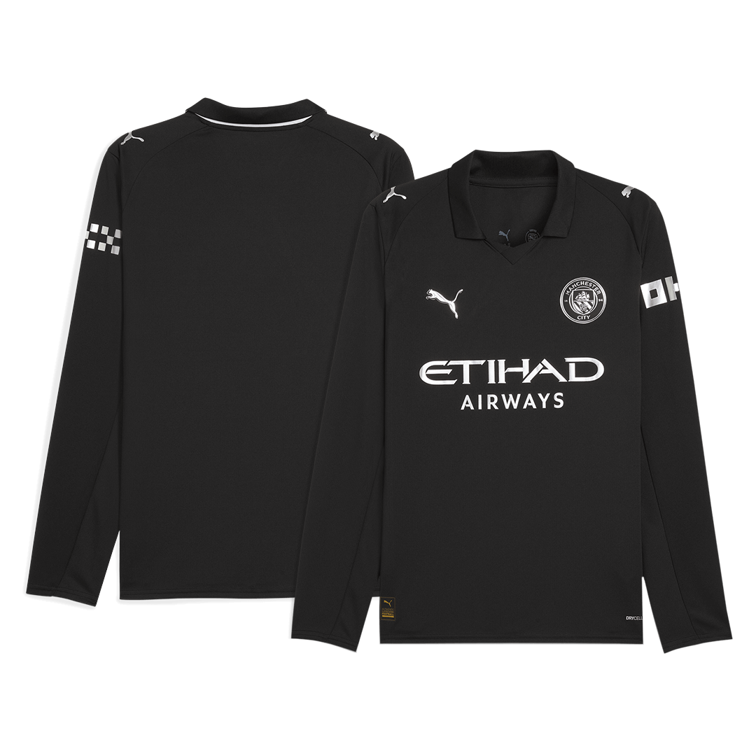 Manchester City 2025/26 Vieras Pitkähihainen pelipaita Miesten