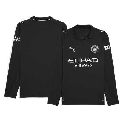 Manchester City 2025/26 Vieras Pitkähihainen pelipaita Miesten