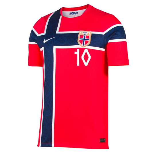 Norway World Cup 2026 Koti Pelipaita Miesten Ødegaard #10