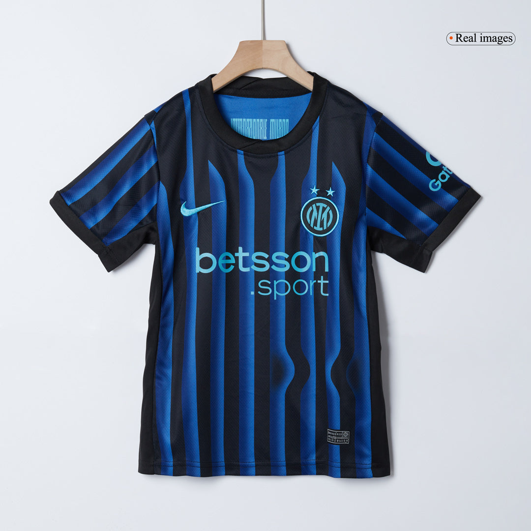 Inter Milan 2025/26 Koti Pelipaitasetti Lasten