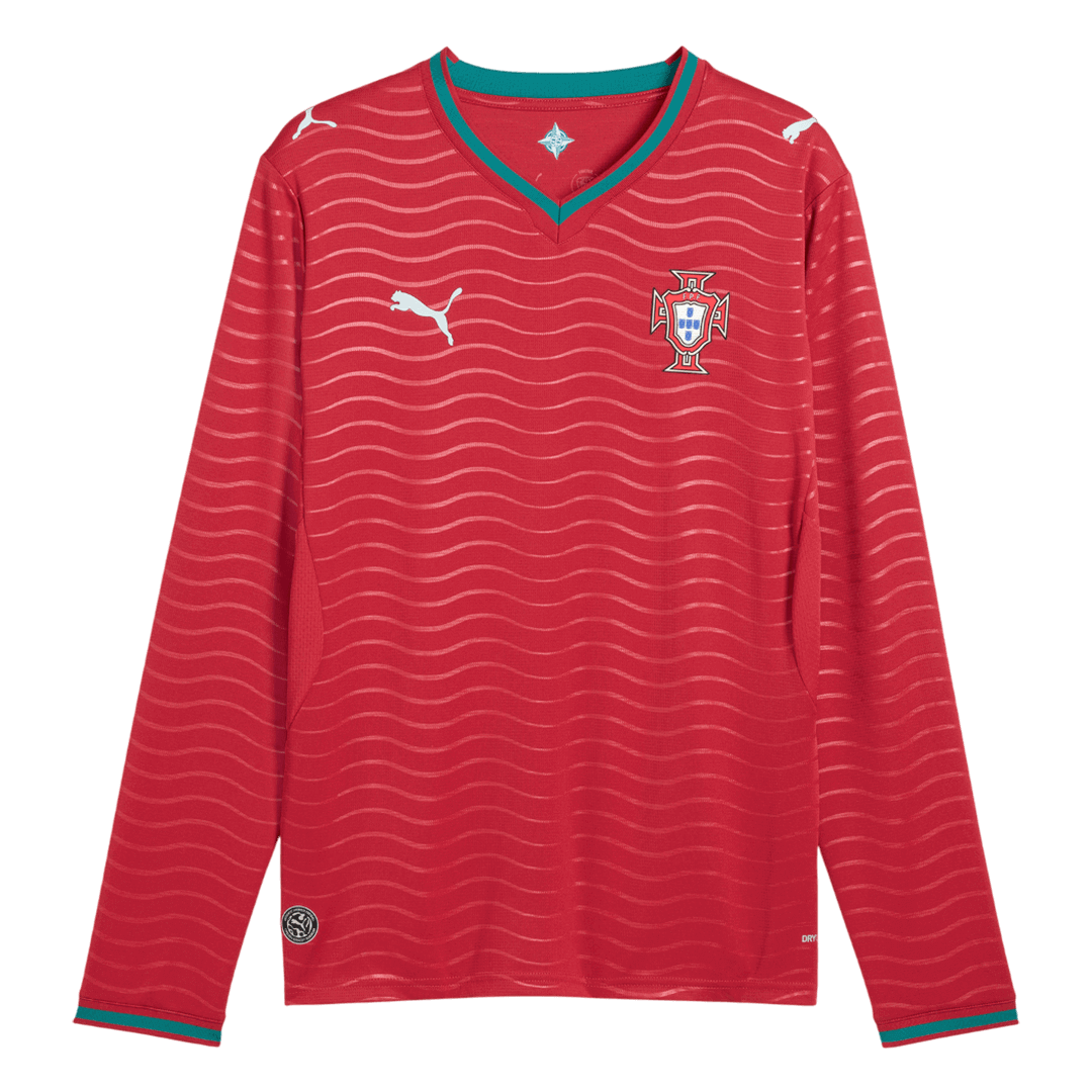 Portugal World Cup 2026 Koti Pitkähihainen pelipaita Miesten