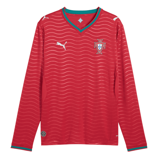 Portugal World Cup 2026 Koti Pitkähihainen pelipaita Miesten