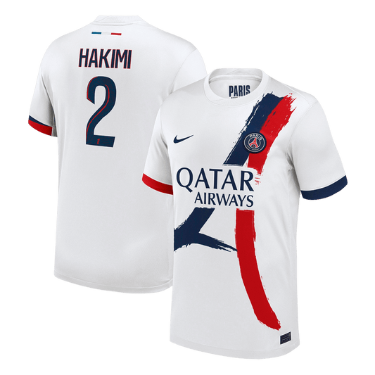 PSG 2025/26 Vieras Pelipaita (Player Version) Miesten HAKIMI #2
