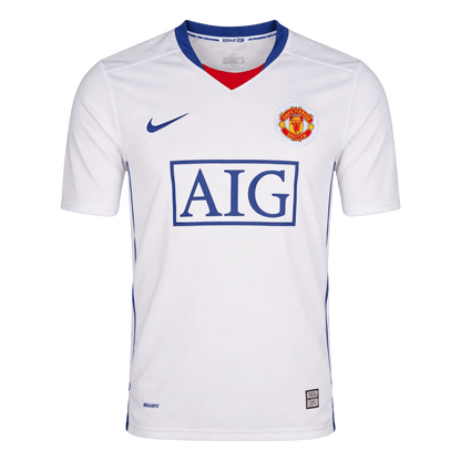 Manchester United 2008/09 Vieras Retro-pelipaita Miesten