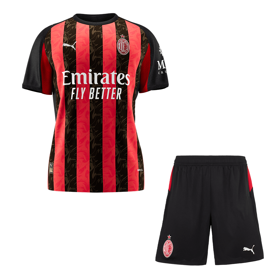 AC Milan 2025/26 Koti Pelipaitasetti Miesten [PREMIUM]