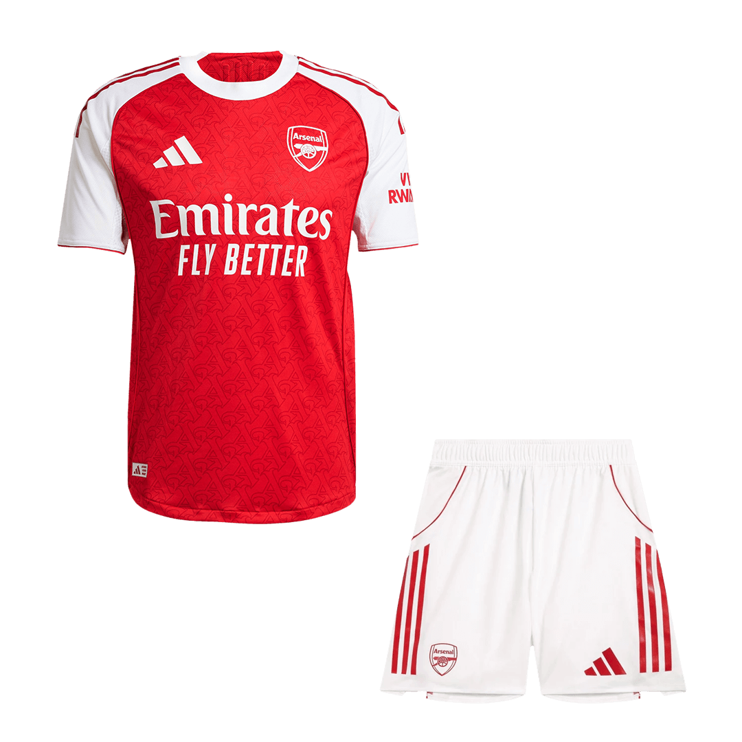 Arsenal 2025/26 Koti Pelipaitasetti (Player Version) Miesten