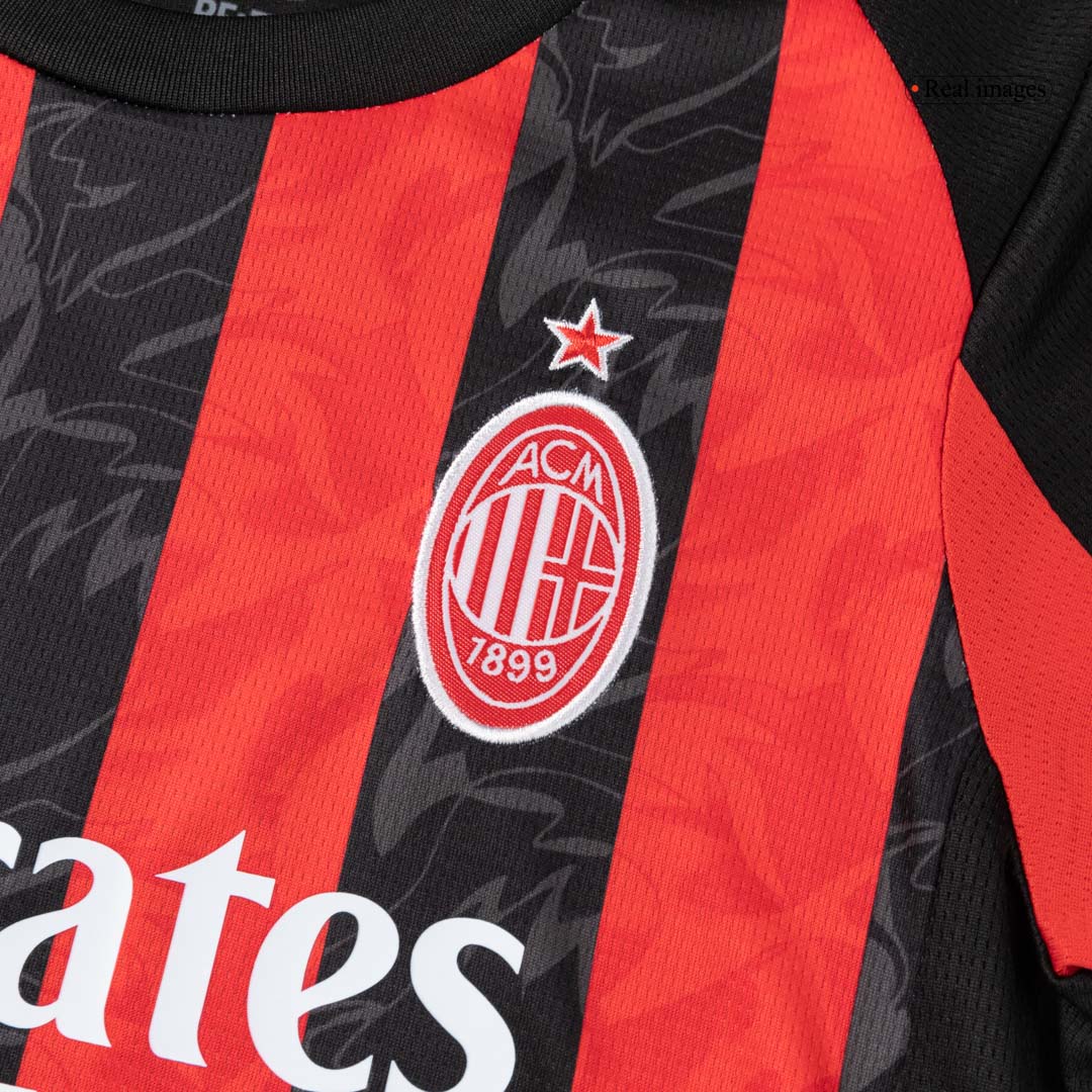 AC Milan 2025/26 Koti Pelipaitasetti Lasten