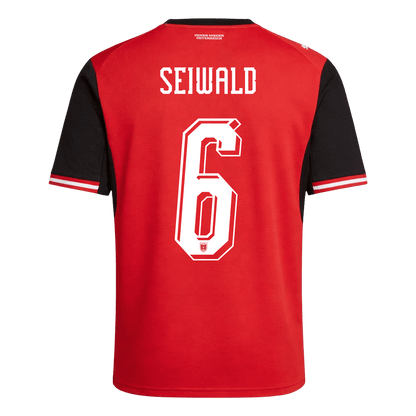 Austria World Cup 2026 Koti Pelipaita Miesten SEIWALD #6