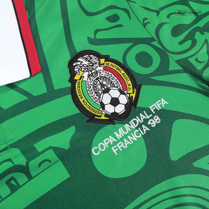 Mexico 1998 Koti Retro-pelipaita Miesten