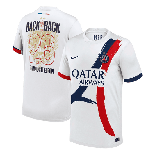PSG 2024/26 Vieras Pelipaita Miesten Champions of Europe #26