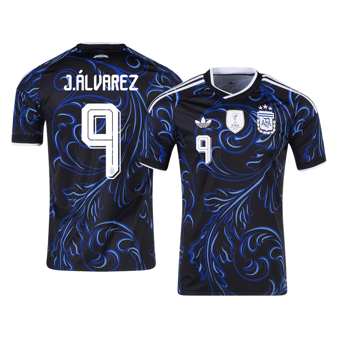 Argentina World Cup 2026 Vieras Pelipaita Miesten J. ÁLVAREZ #9