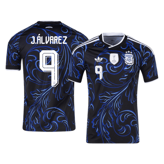 Argentina World Cup 2026 Vieras Pelipaita Miesten J. ÁLVAREZ #9