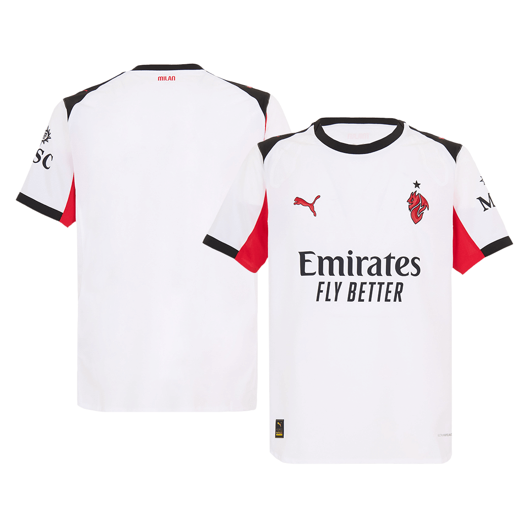 AC Milan 2025/26 Vieras Pelipaita (Player Version) Miesten
