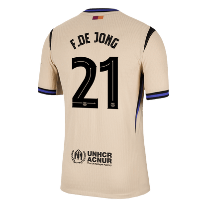 Barcelona 2025/26 UCL Vieras Pelipaita (Player Version) Miesten F.DE JONG #21
