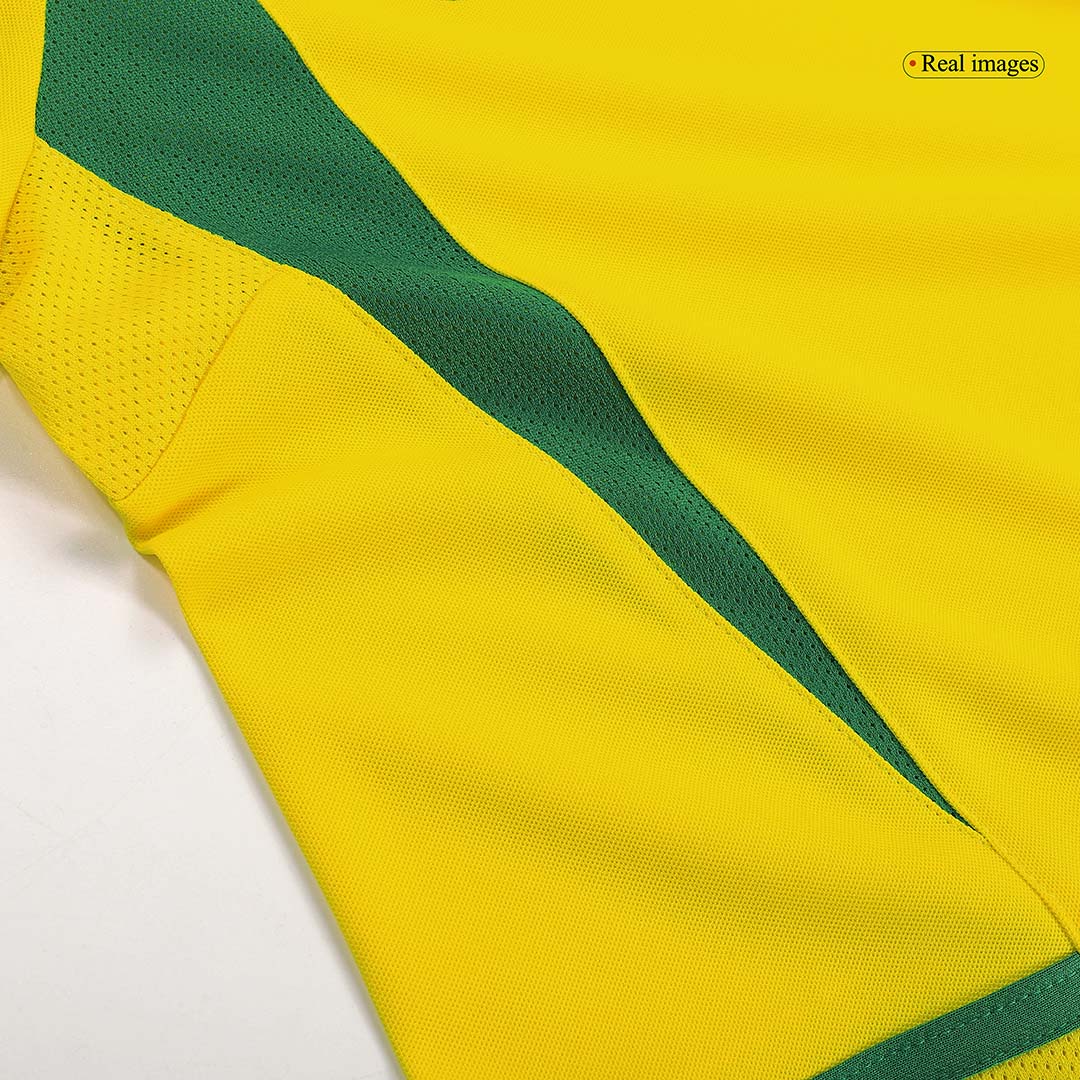 Brazil 2002/03 Koti Retro-pelipaita Miesten RONALDINHO #11