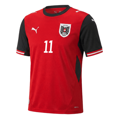Austria World Cup 2026 Koti Pelipaita Miesten GREGORITSCH #11