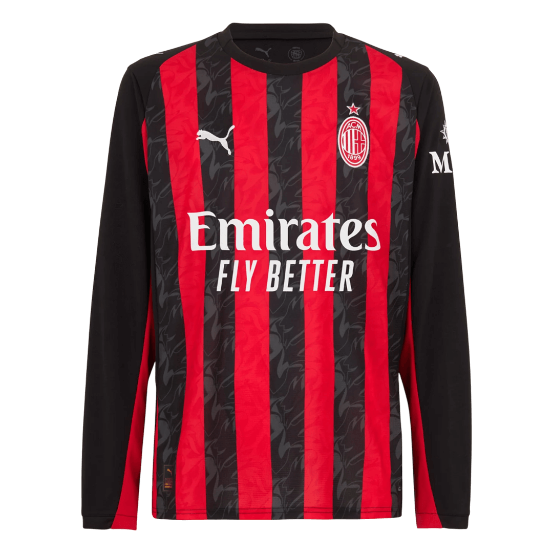 AC Milan 2025/26 Koti Pitkähihainen pelipaita Miesten