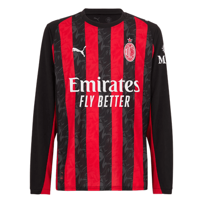 AC Milan 2025/26 Koti Pitkähihainen pelipaita Miesten