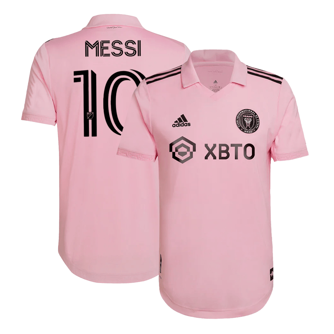 Inter Miami CF 2022 Koti Pelipaita (Player Version) Miesten MESSI #10