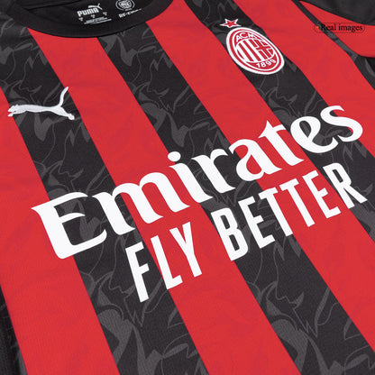 AC Milan 2025/26 Koti Pelipaita Miesten GIMENEZ #7 [PREMIUM]